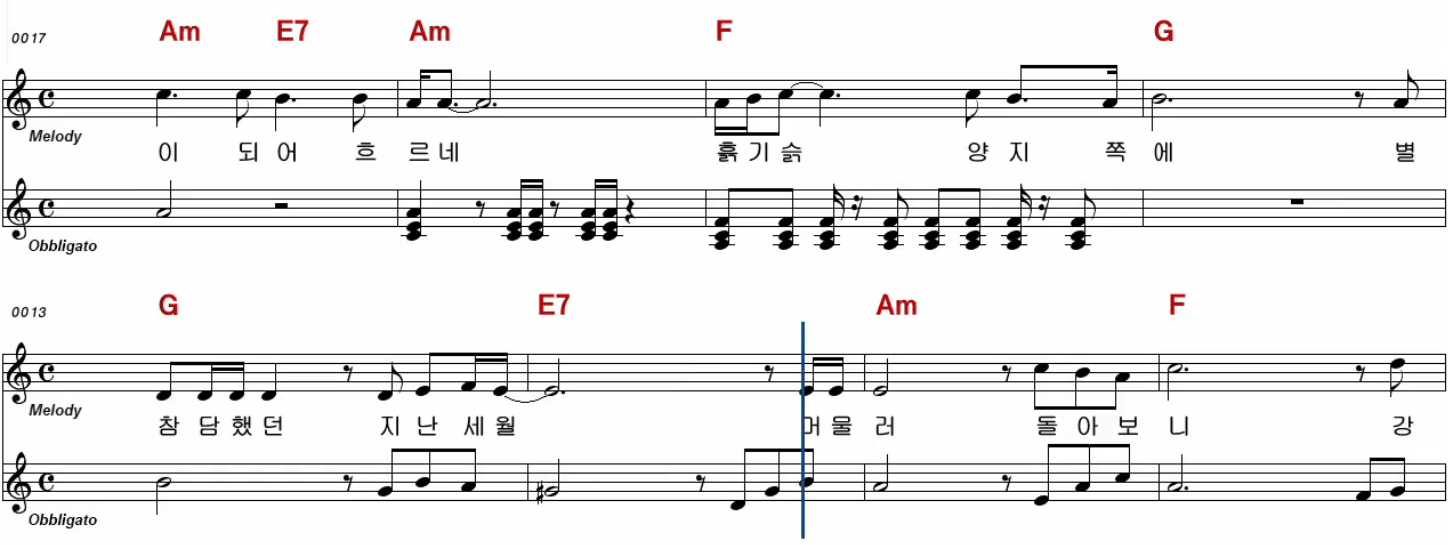 구한나(김동아) 그대 앞에 다시 서리라 악보