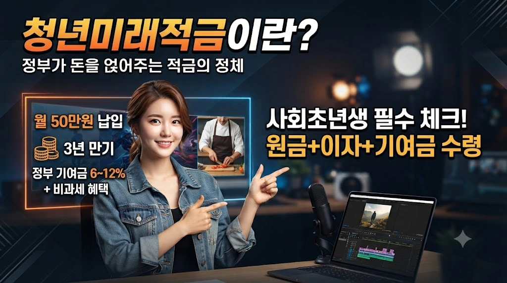 청년미래적금이란? 정부가 돈을 얹어주는 적금의 정체