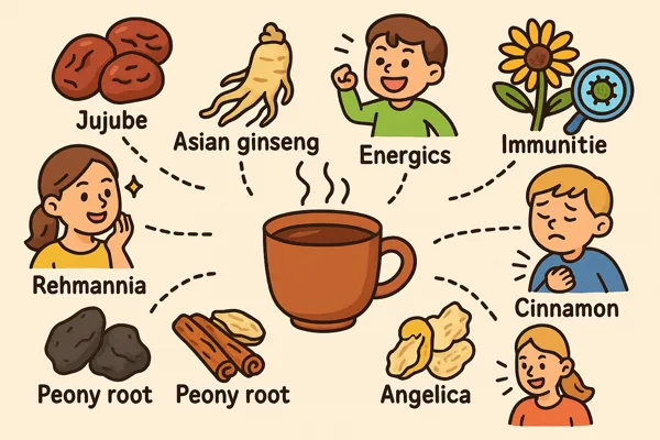 쌍화차 재료 구성과 약재별 효능9