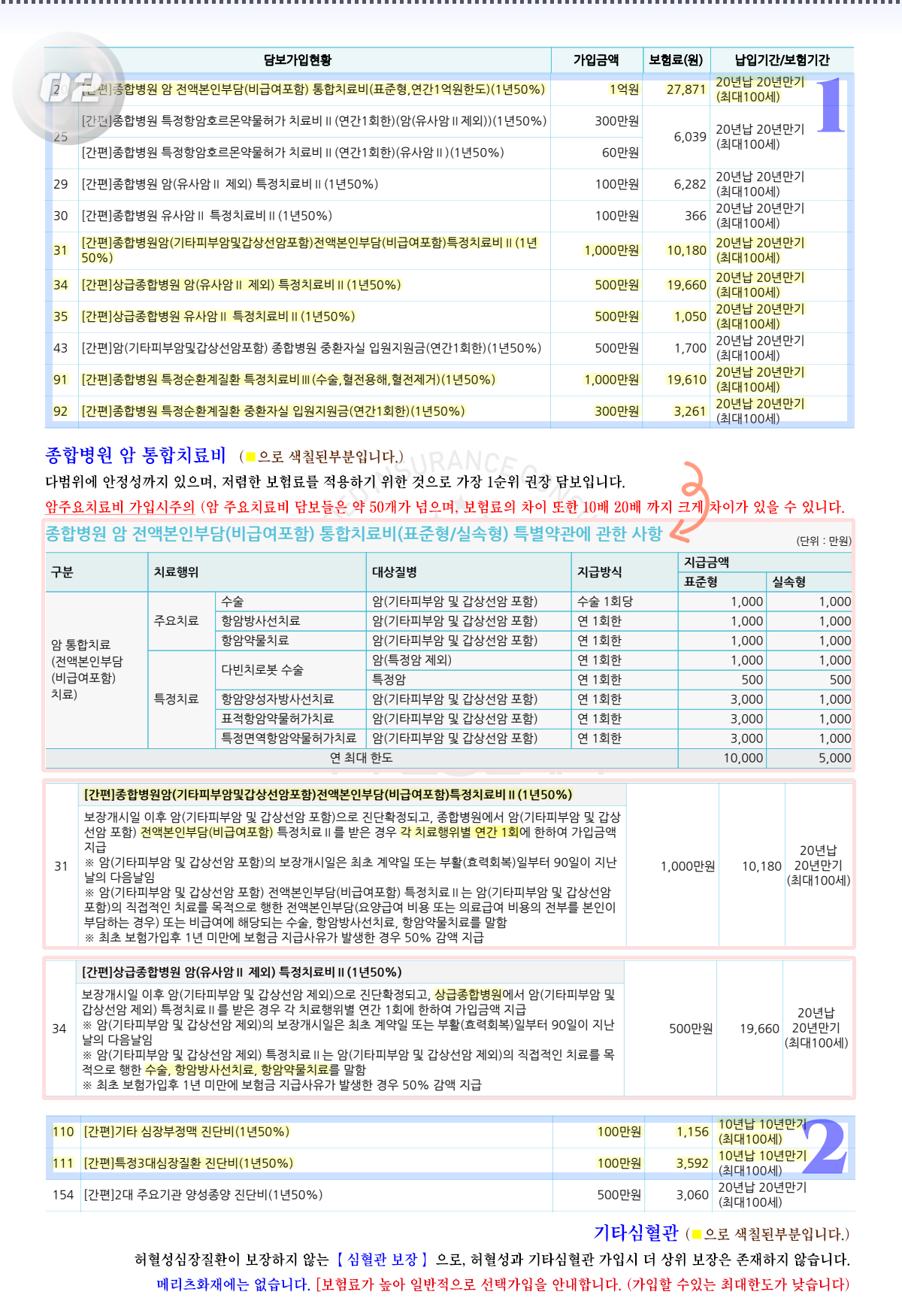 전문가추천 보완건강보험