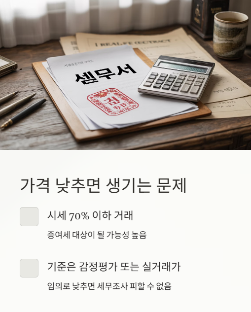 가격 낮추면 생기는 문제