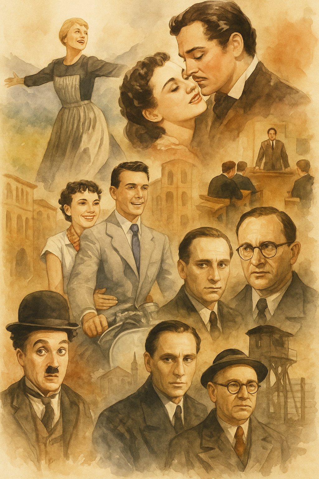 한국에서 인기 있는 고전영화 관련 사진