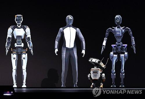 지난 3월 엔비디아 행사에서 소개된 휴머노이드 로봇