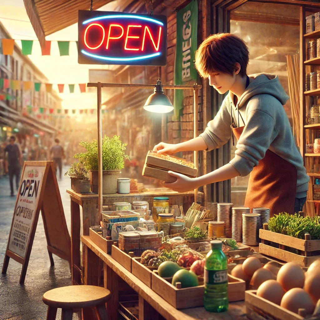 장사하는 꿈 해몽