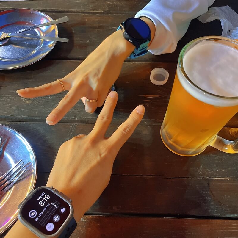 런닝후_시원하게_마시는_생맥주