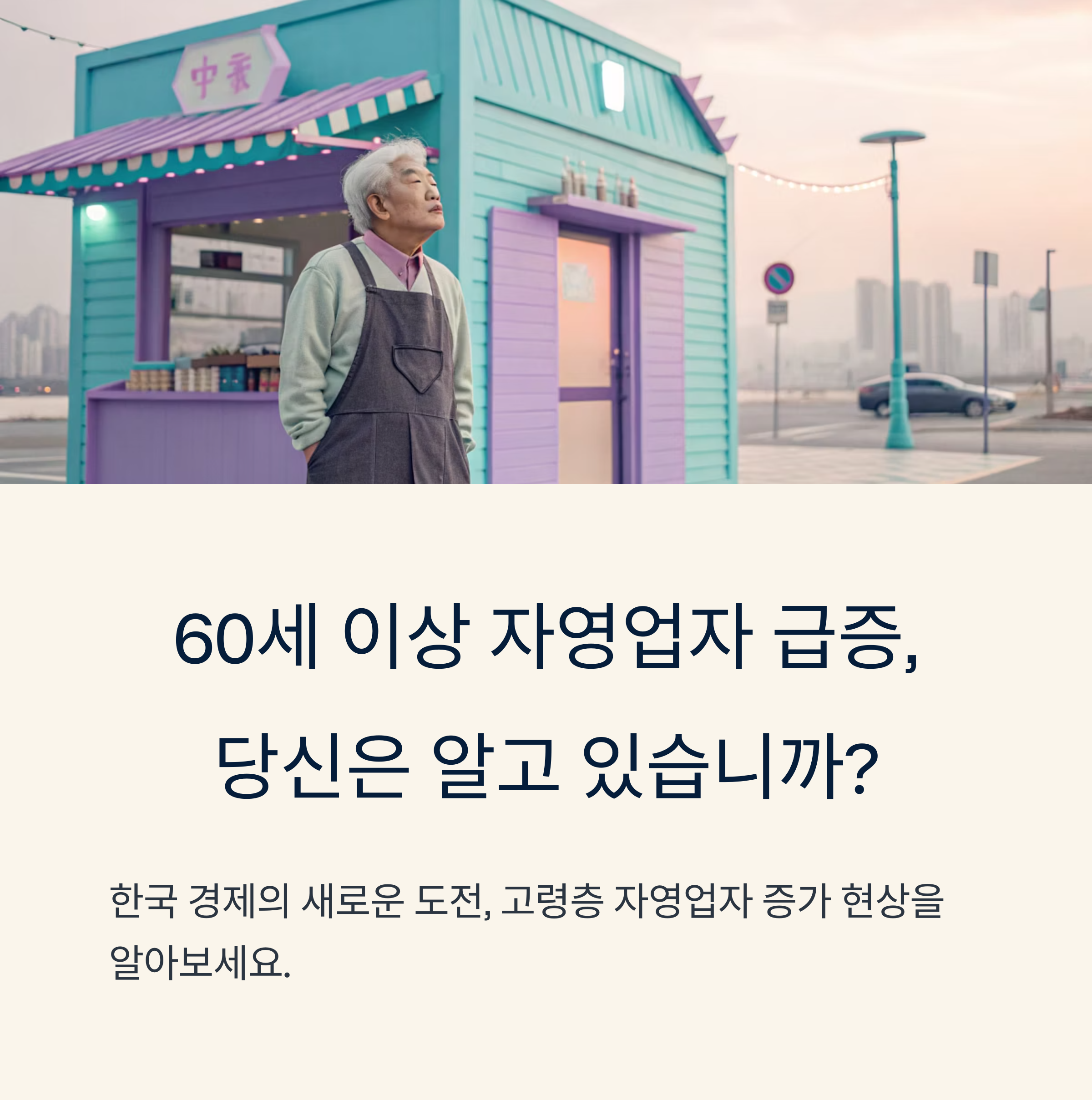60세 이상 자영업자