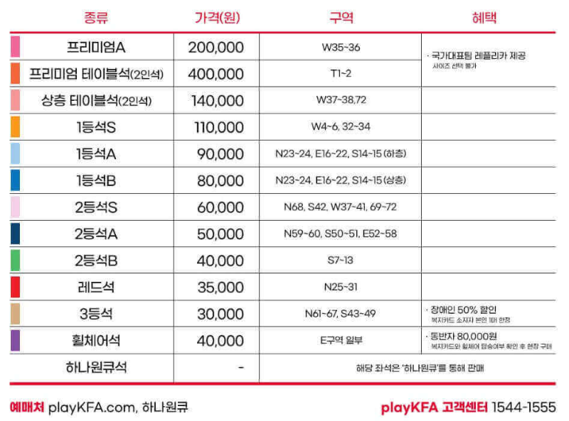 경기장-좌석-가격표