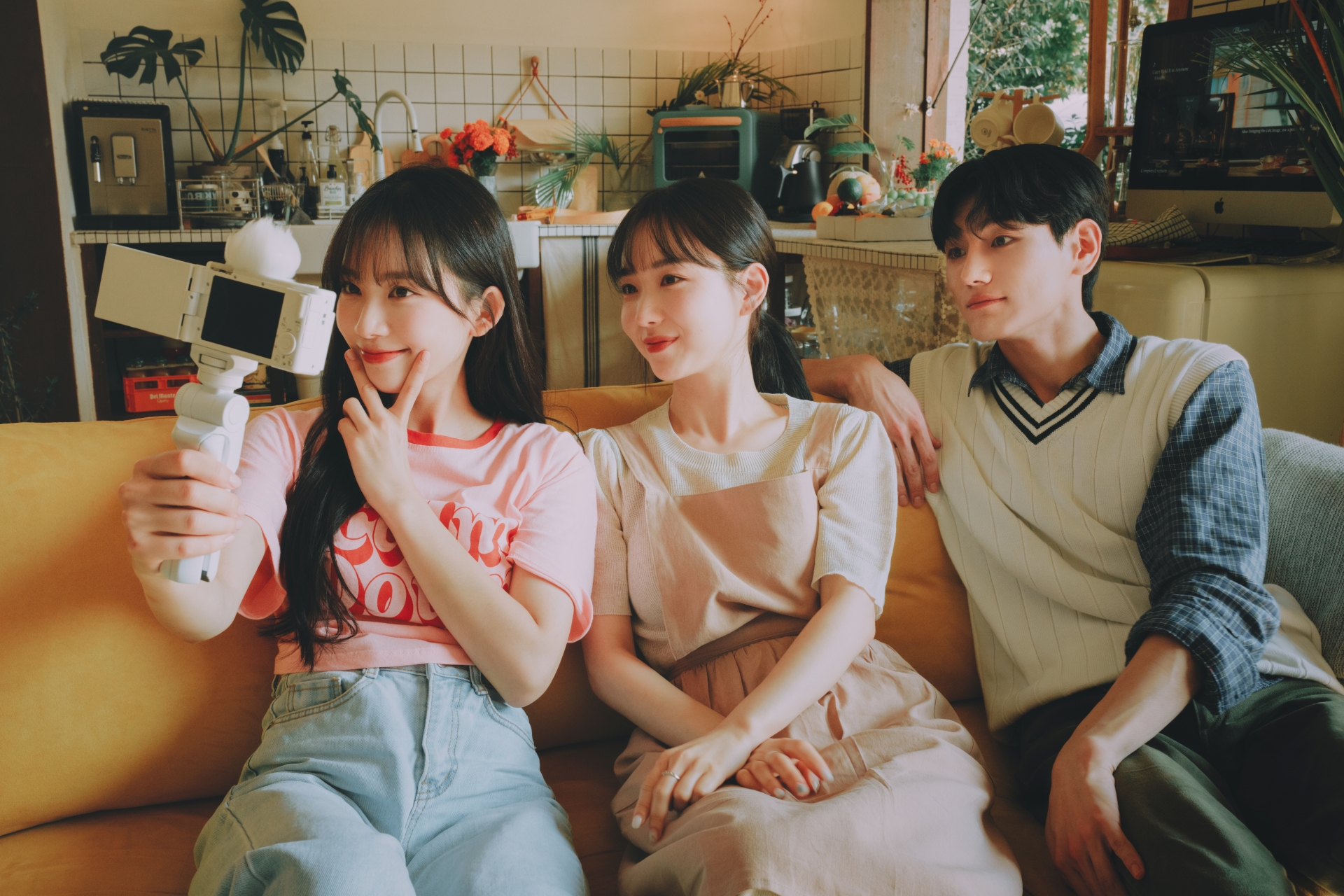 소니 브이로그 카메라 ZV-1F 셀피