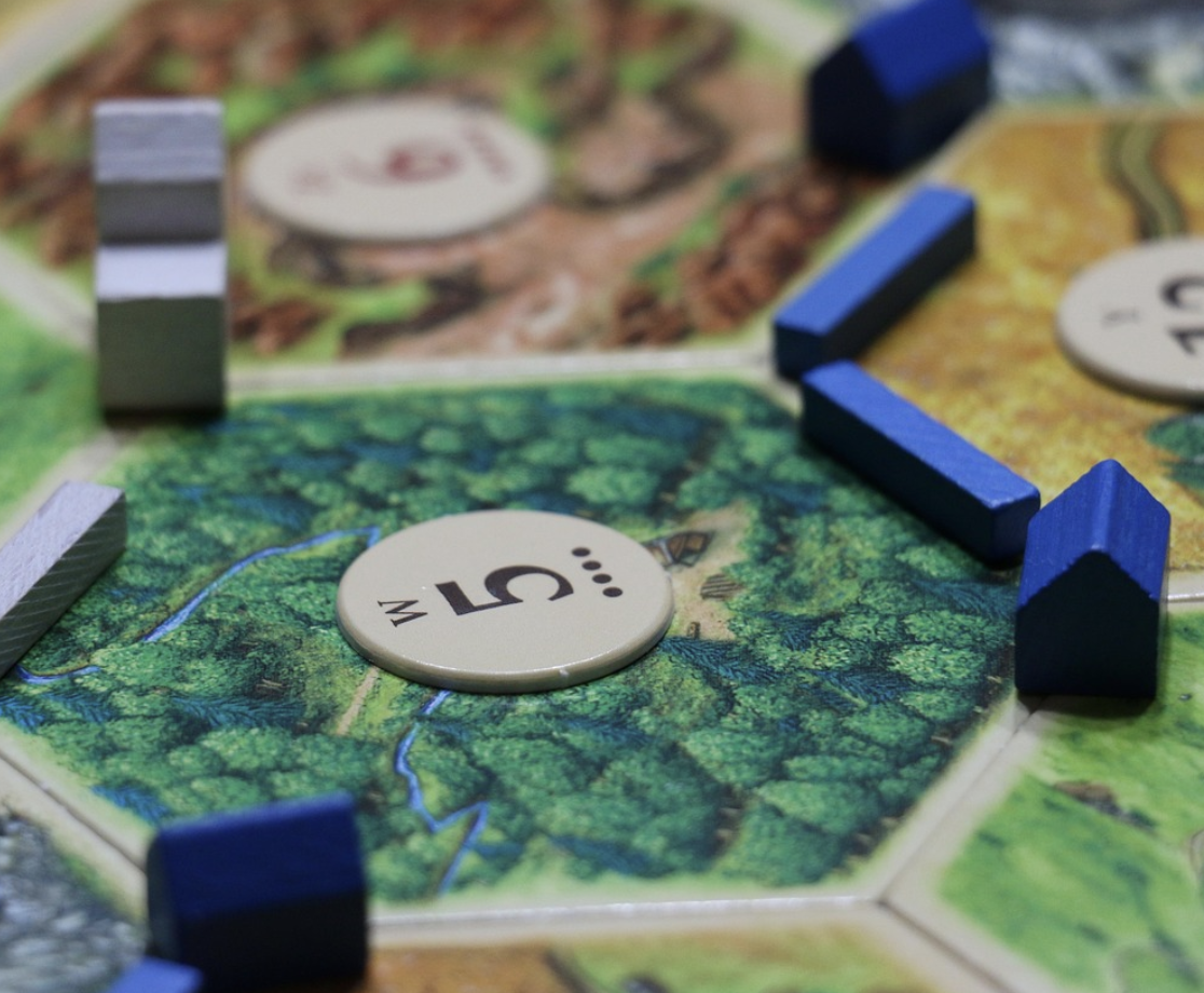 카탄 보드게임 집 다리