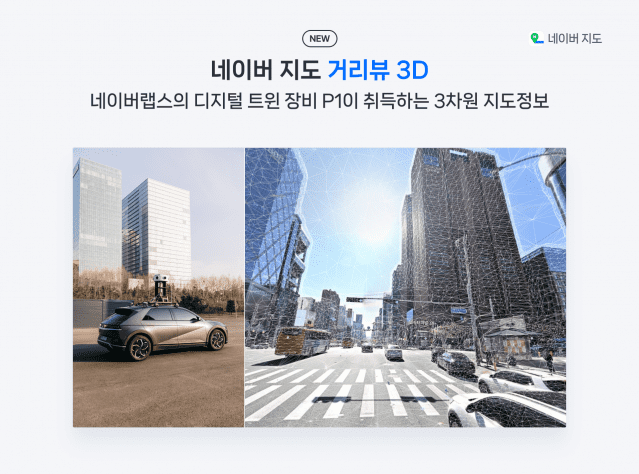 네이버 지도 거리뷰 3D