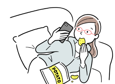 살찌는 습관