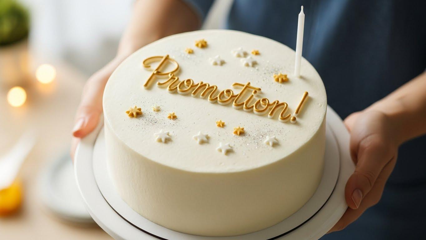 승진 케이크 레터링