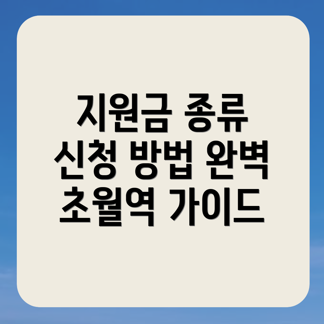 초월역 정부지원금
