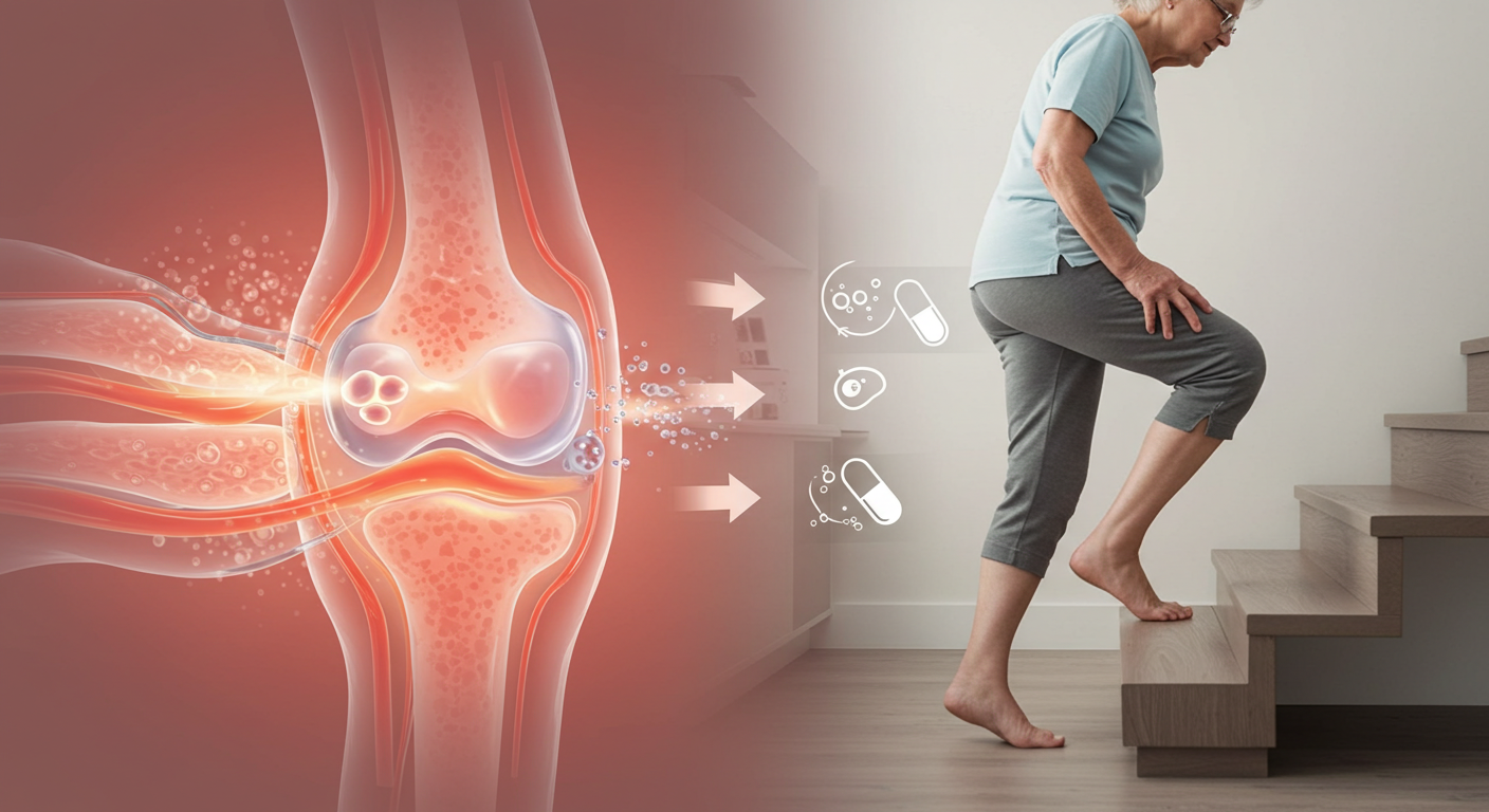 "글루코사민: 연골 재생 촉진제"에 대한 이미지입니다.
