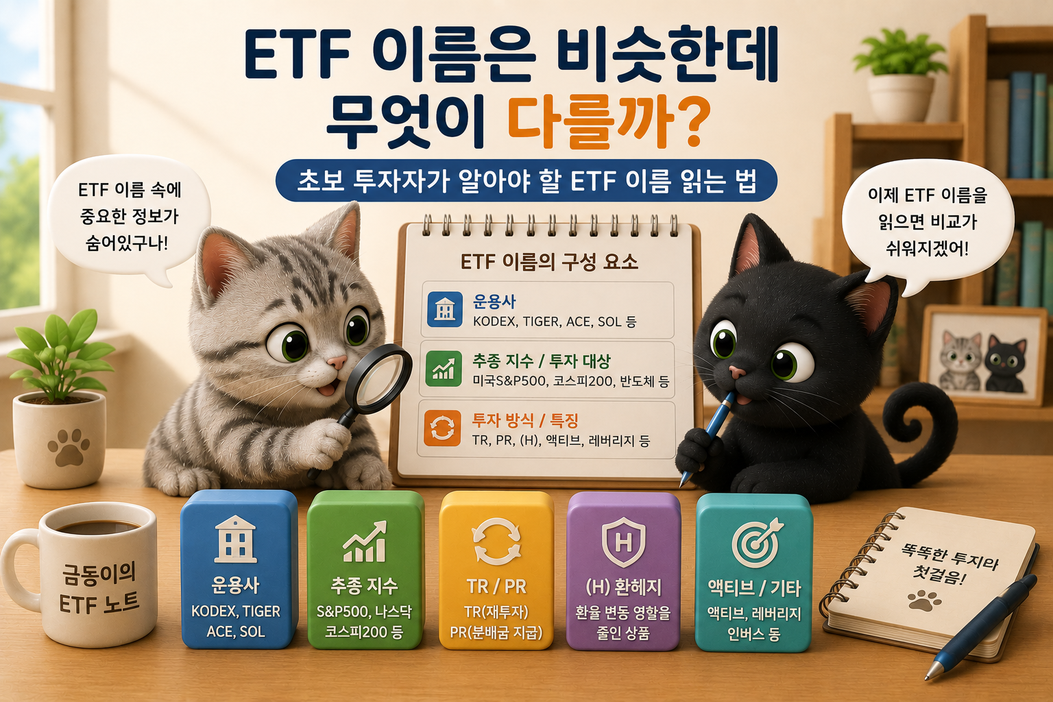 국내 주식ETF 이름 관련 내용