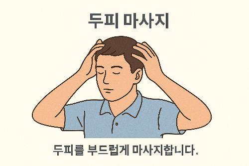 두피 마사지
