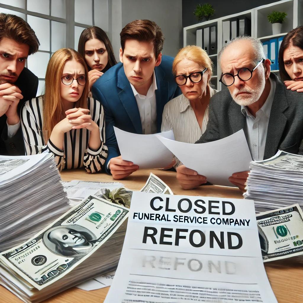 상조회사 폐업 납입금