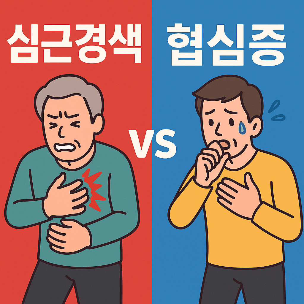 심근경색과 협심증, 생명을 좌우하는 진짜 차이점과 대처법