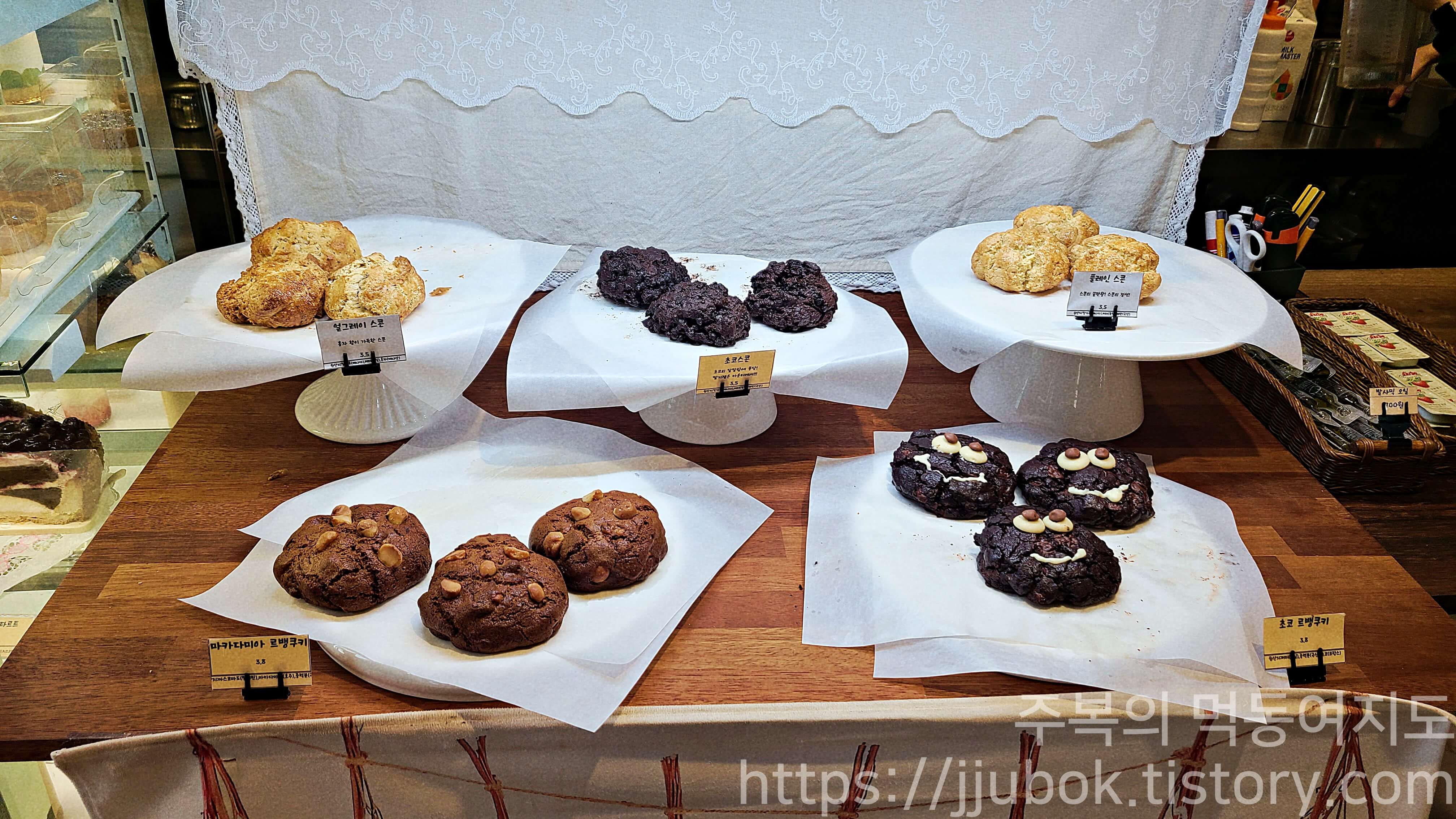 인천-늘솜당-베이커리-쿠키-메뉴