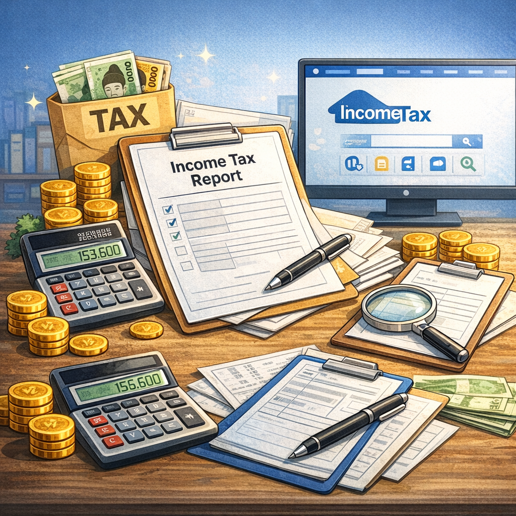 종합소득세 신고 방법 관련 이미지