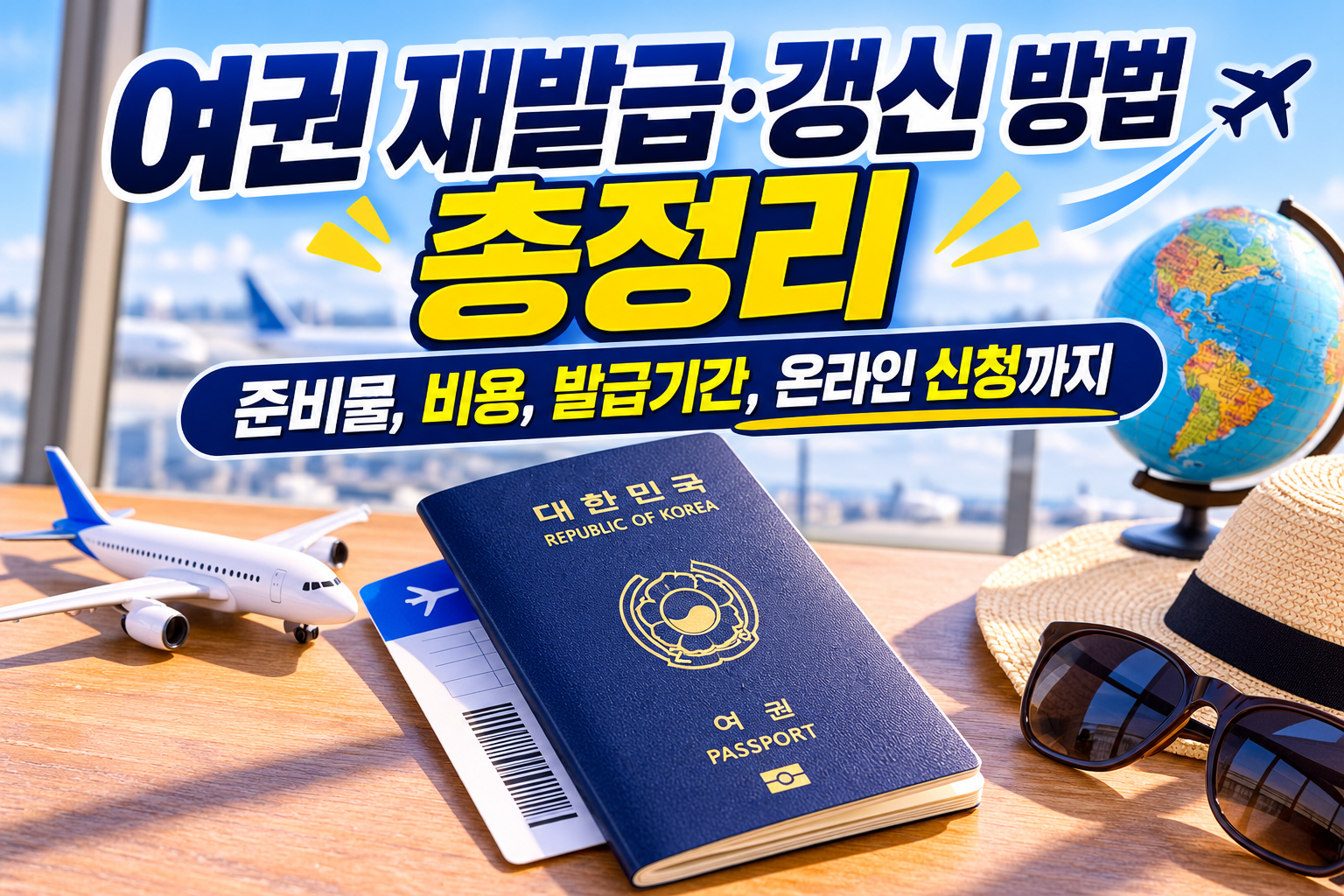 여권 재발급·갱신 방법 총정리|준비물, 비용, 발급기간, 온라인 신청까지 관련 사진