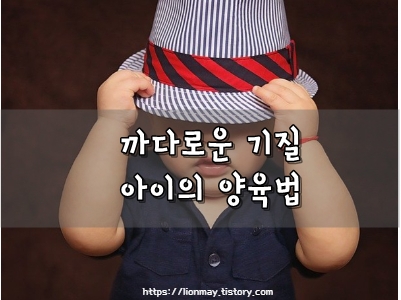 아이 기질 검사 방법 , 기질 유형- 까다로운 기질 아이 육아법