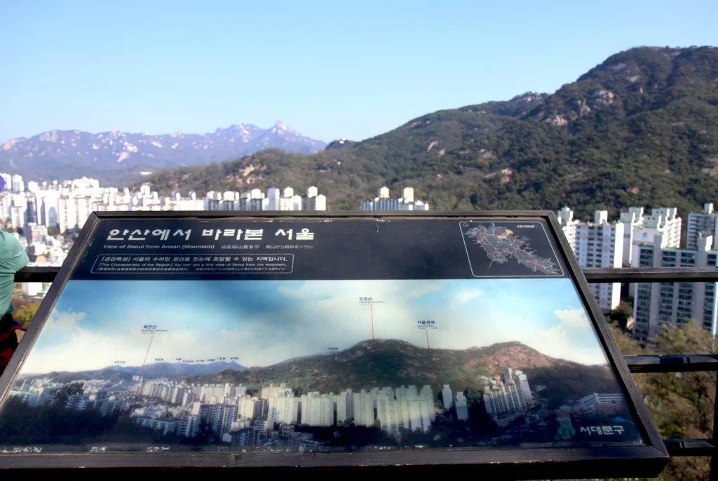 시야가 탁 트이는 무장애 구간의 전망대 데크.