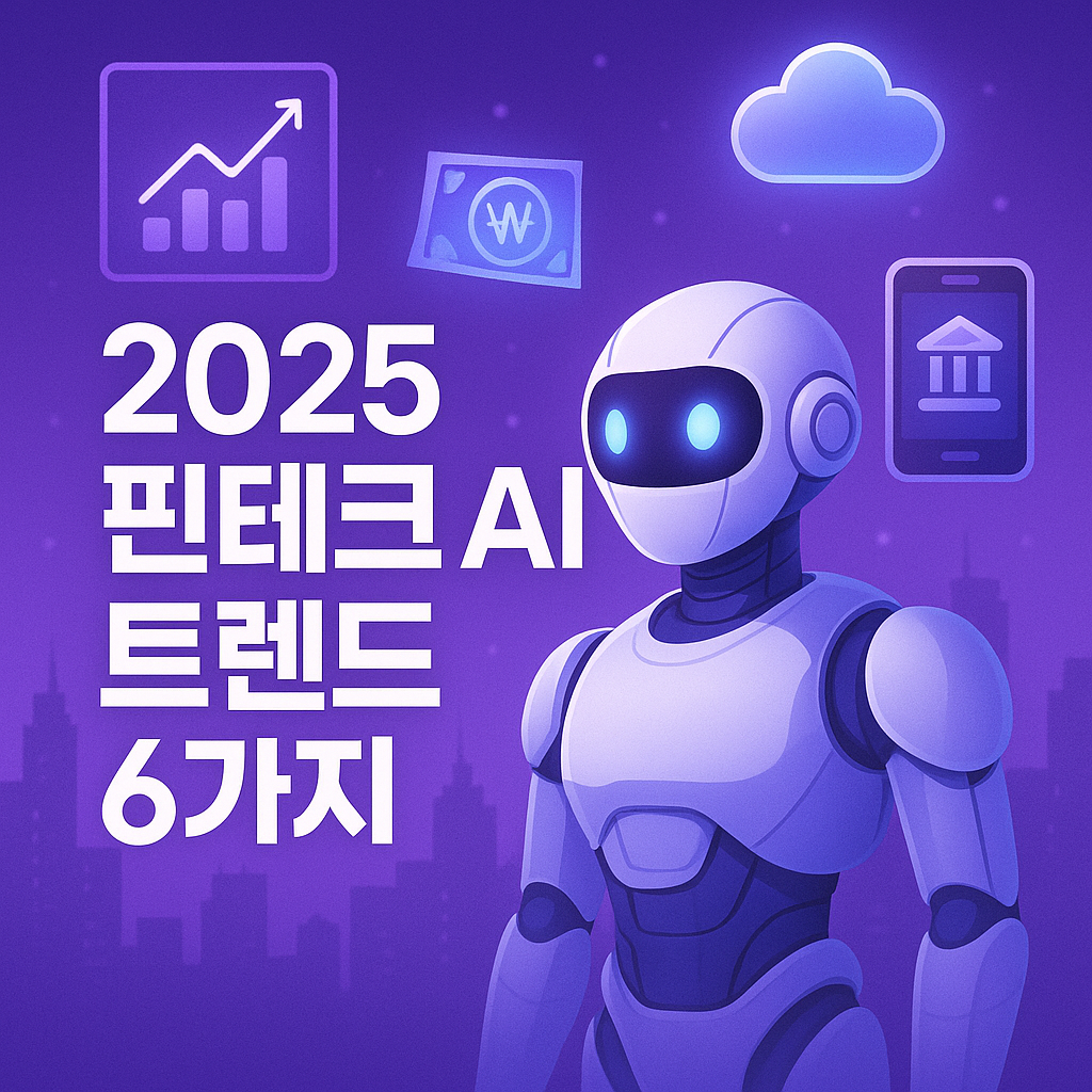 2025 핀테크 대격변: 금융산업을 바꾸는 AI 트렌드 6가지