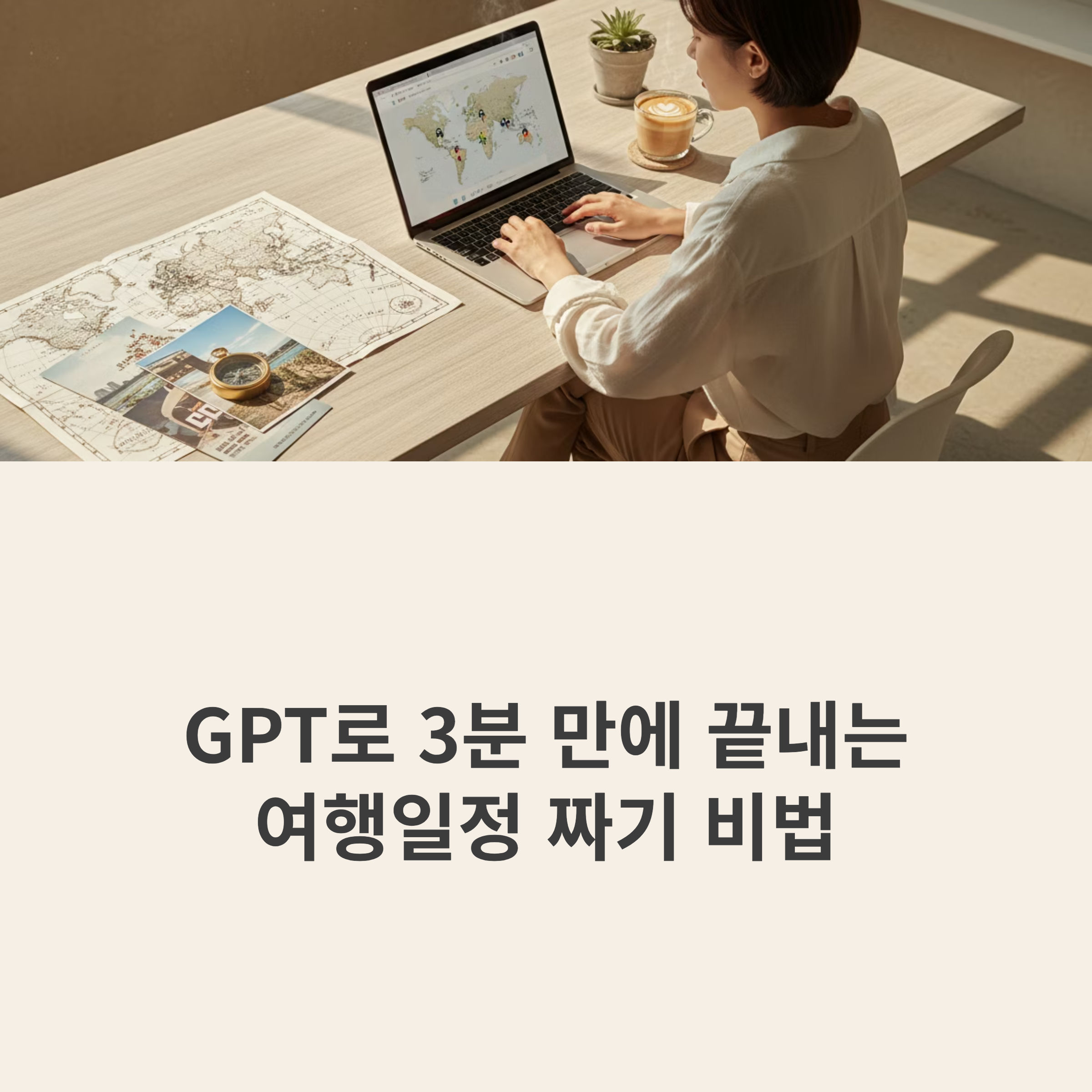 여행 일정 짜기, 이제 3분이면 충분해요! GPT를 활용해 빠르고 간편하게 나만의 맞춤 여행 코스를 만드는 비법을 지금 확인해보세요.