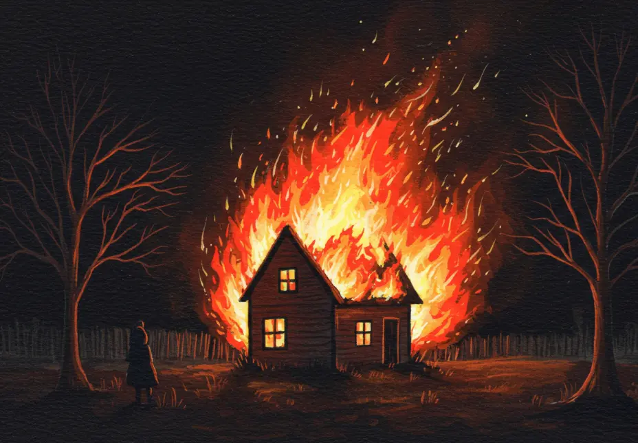 불에 타는 집 꿈 해몽