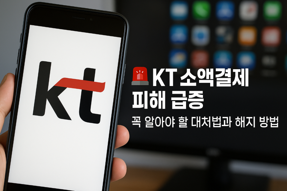 KT 소액결제 피해 급증