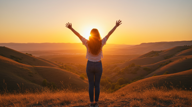 희망과 회복을 상징하는 이미지