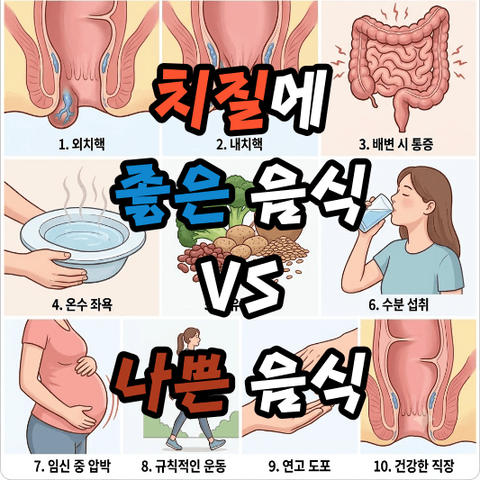 치질에 좋은 음식