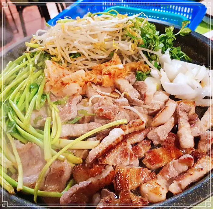 용산 남영 숙대입구 맛집 미나리 삼겹살, 냉삼