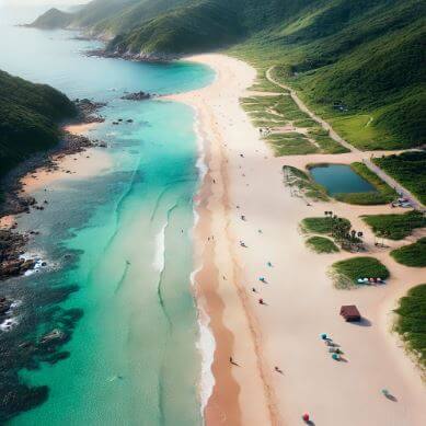 조용한 바닷가 여행지