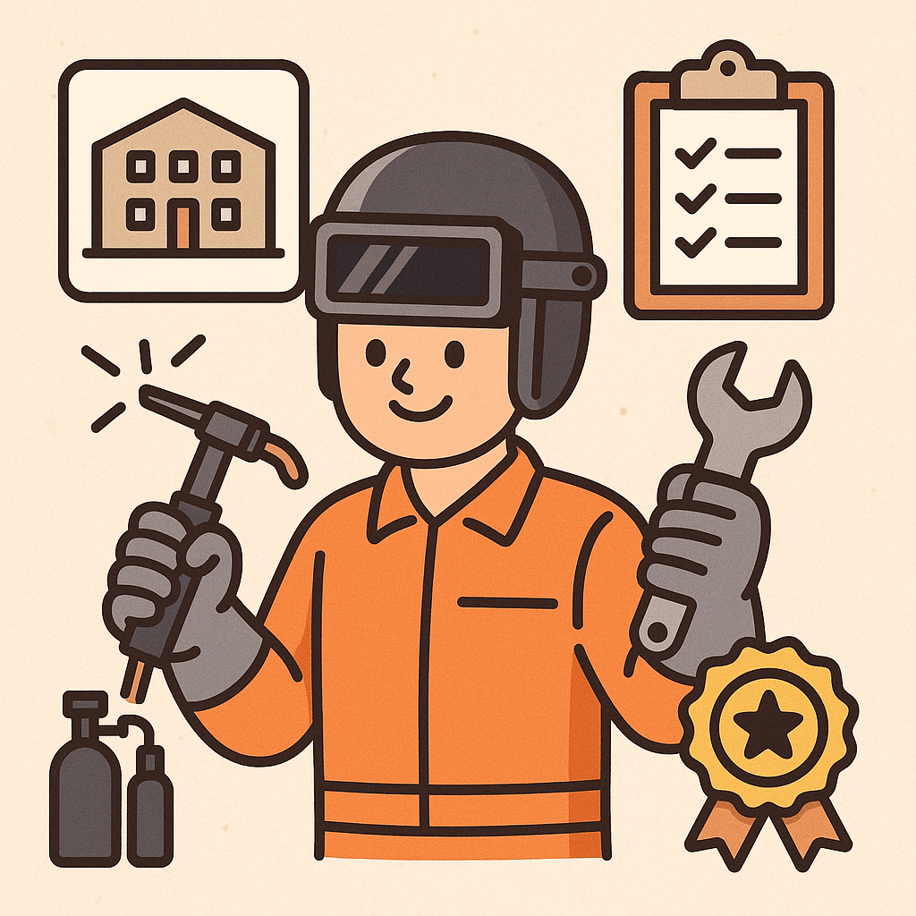 용접기능사 자격증, 현장 기술직의 입문자부터 전문가까지!