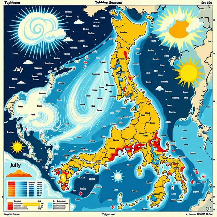일본 태풍 시기
