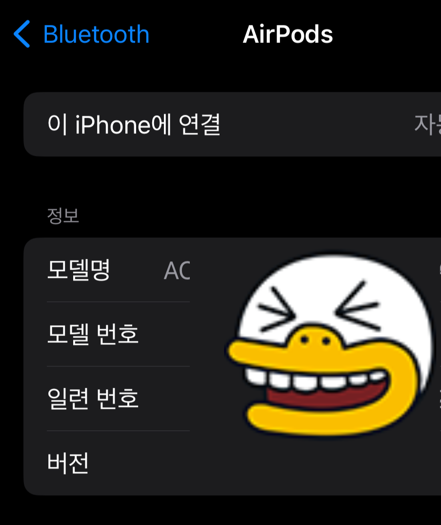 에어팟 정품 확인 2