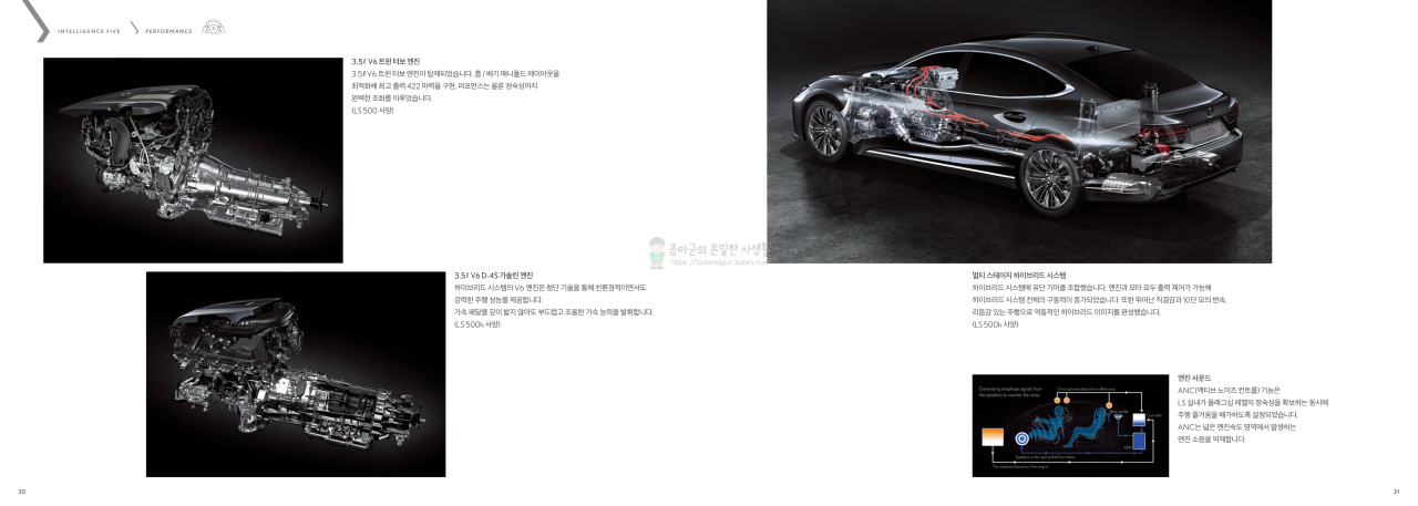 2023 렉서스 LS 카탈로그와 가격정보