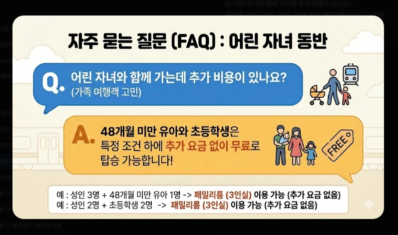 해랑열차 1박2일 가격 [코스별 차이] 예약 꿀팁 및 객실 서비스 포함 내역 정리