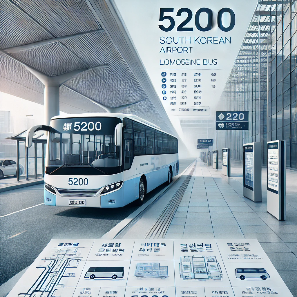 5200번 버스 시간표&amp;#44; 공항버스 5200 예매 2