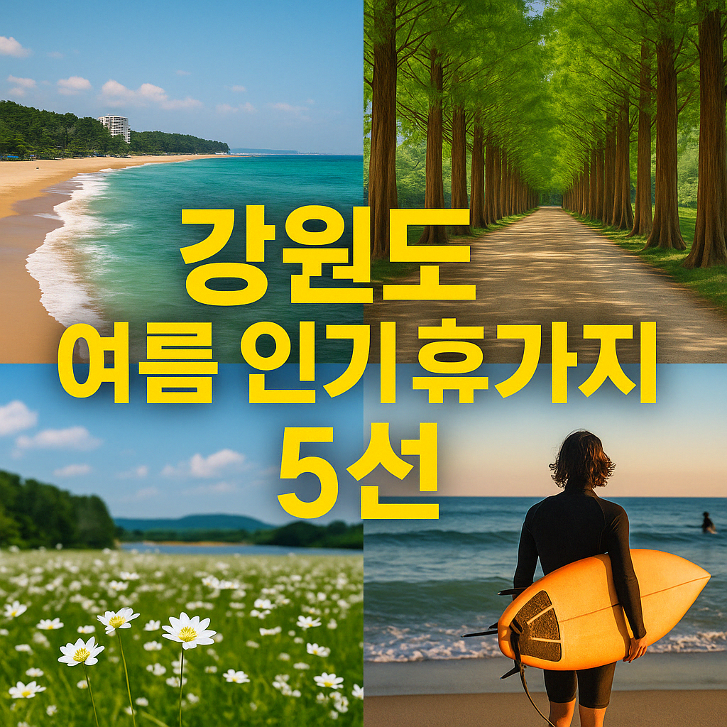 강원도 여름휴가지 추천