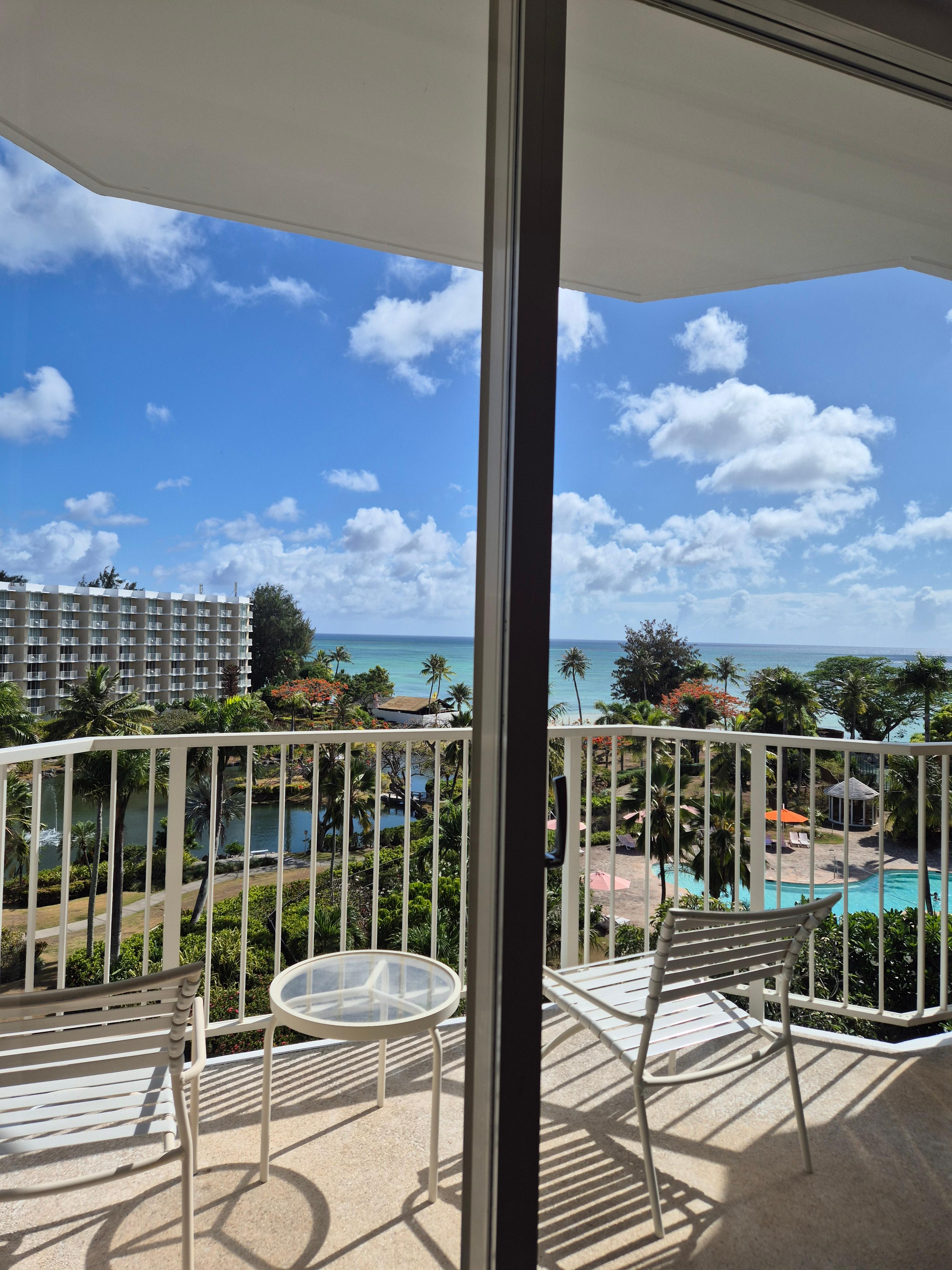 마리아나비치리조트 객실 테라스1