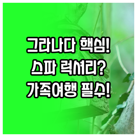 2024년 그라나다 호텔 추천 럭셔리..