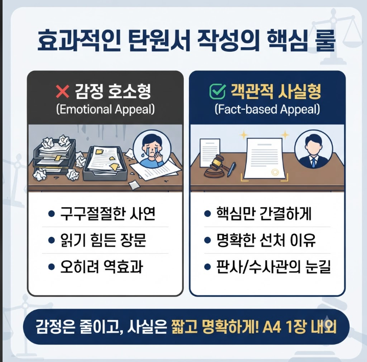 효과 있는 탄원서 쓰는법