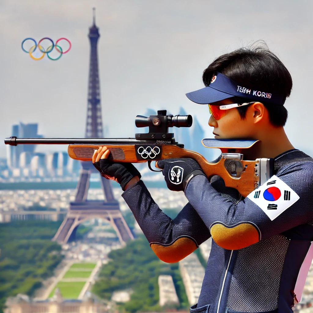 파리올림픽 사격 김민수