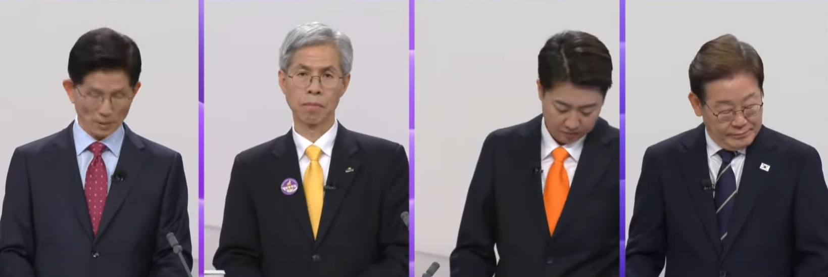 대선 티비토론 일정