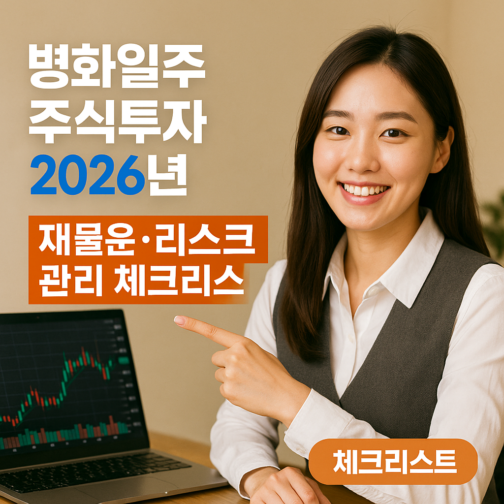 병화일주 주식투자 2026년 ｜ 재물운&middot;리스크 관리 체크리스트