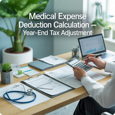 연말정산 의료비공제 계산법 이미지