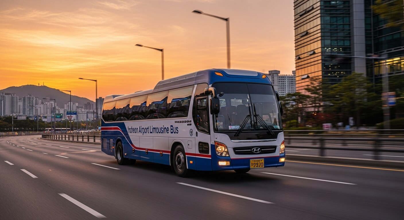 청주 &rarr; 인천공항 리무진